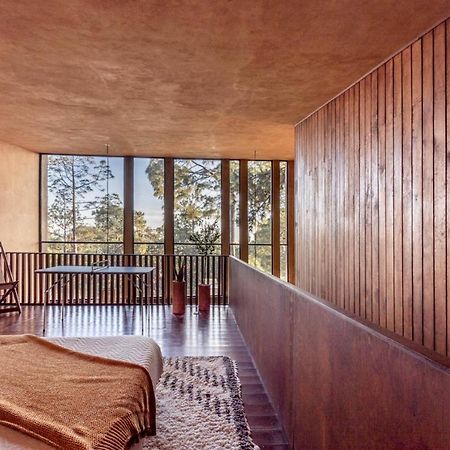 Cabaña de lujo moderna con Alberca climatizada Mazamitla bosque 1 Exterior foto