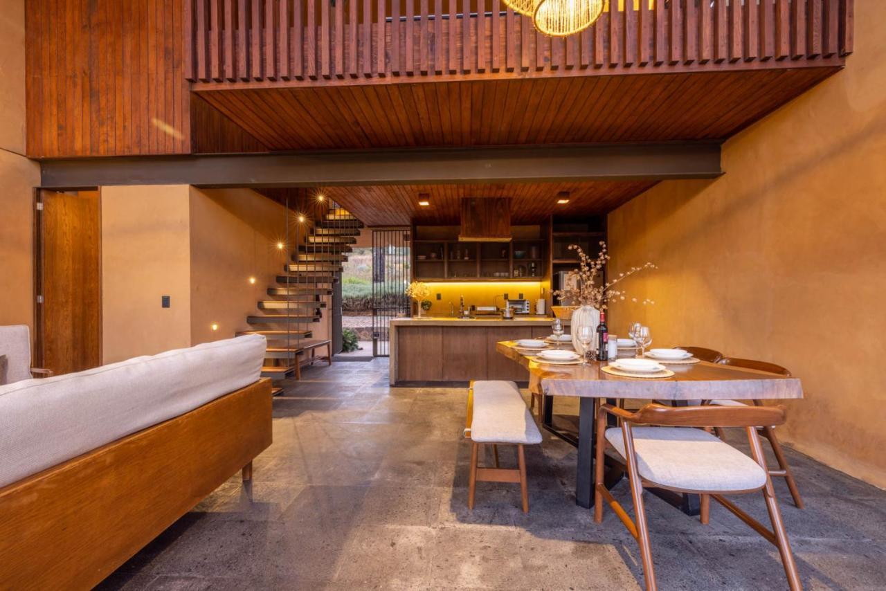 Cabaña de lujo moderna con Alberca climatizada Mazamitla bosque 1 Exterior foto